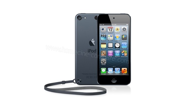 APPLE iPod touch 5G 64 Go Ardoise Imports Europe - Face avant et arri&egrave;re