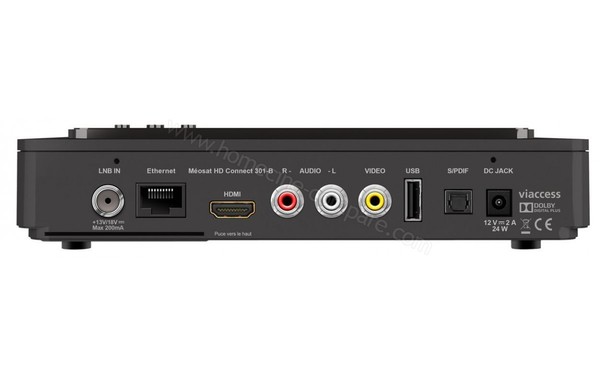 MEOSAT HD Connect - Vue de l'arri&egrave;re