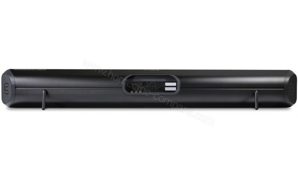 BLUESOUND Pulse SoundBar Noir - Vue de l'arri&egrave;re