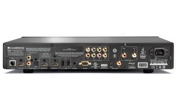 CAMBRIDGE AUDIO CXU - Vue de l'arri&egrave;re