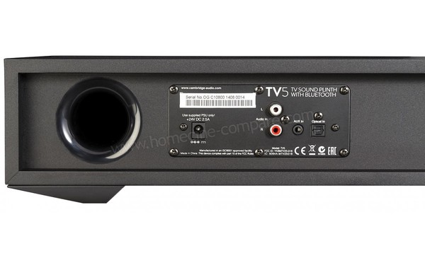 CAMBRIDGE AUDIO TV5 - Connectique