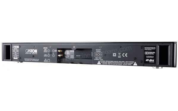 CANTON DM55 Noir - Connectique