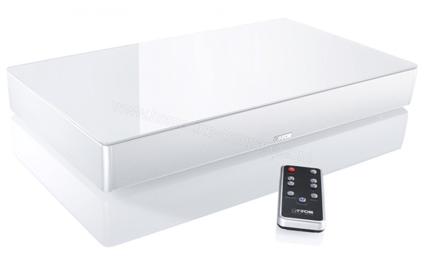 CANTON DM60 Blanc - Vue 3/4 gauche