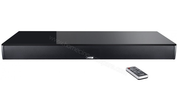 CANTON DM75 Noir - Vue de face