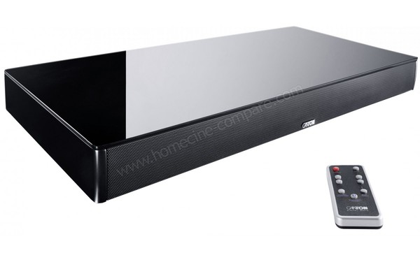 CANTON DM75 Noir - Vue 3/4 gauche