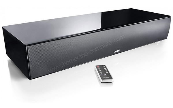 CANTON DM90.3 Noir - Vue 3/4 gauche