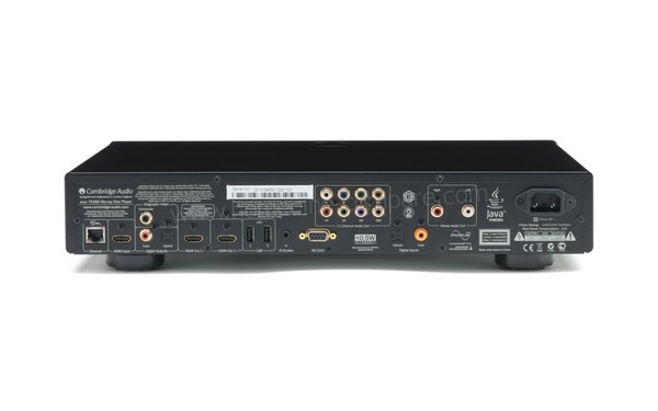 CAMBRIDGE AUDIO Azur 752BD - Vue arri&egrave;re
