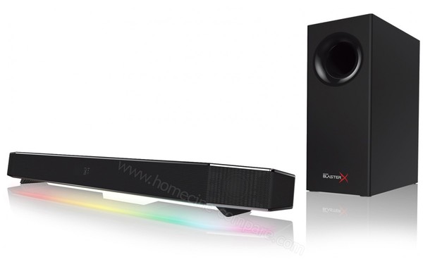 CREATIVE Sound BlasterX Katana - Vue 3/4 droite 1