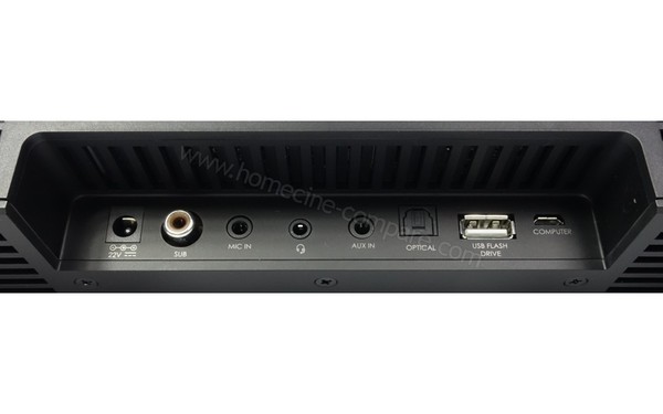 CREATIVE Sound BlasterX Katana - Connectique