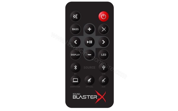 CREATIVE Sound BlasterX Katana - T&eacute;l&eacute;commande