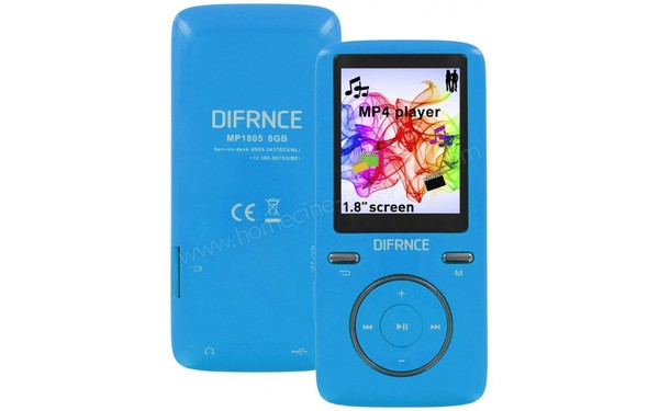 DIFRNCE MP1805 8 Go Bleu - Vue multiple
