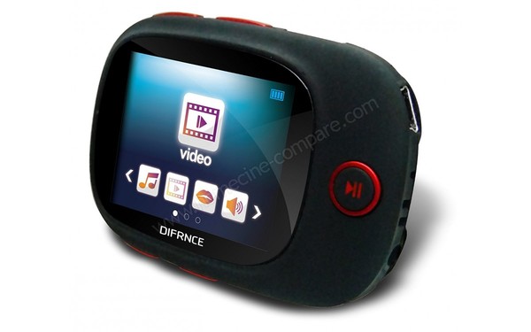 DIFRNCE MP1861 4 Go Rouge - Vue 3/4 droite