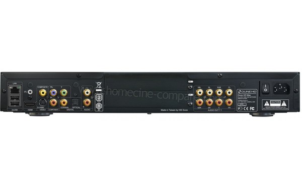 DUNE HD Max 3D (sans DD) - Connectique