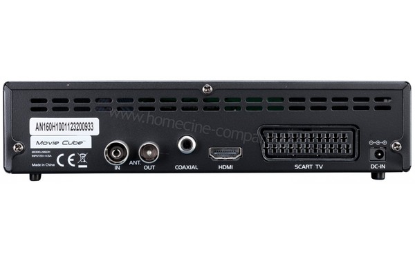 EMTEC Movie Cube N160H - Connectique