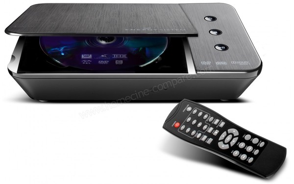 ENERGY SISTEM Energy DVD D1 - Vue de face avec t&eacute;l&eacute;commande