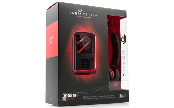 ENERGY SISTEM Energy MP4 DJ 2 Ruby Rouge - Packaging