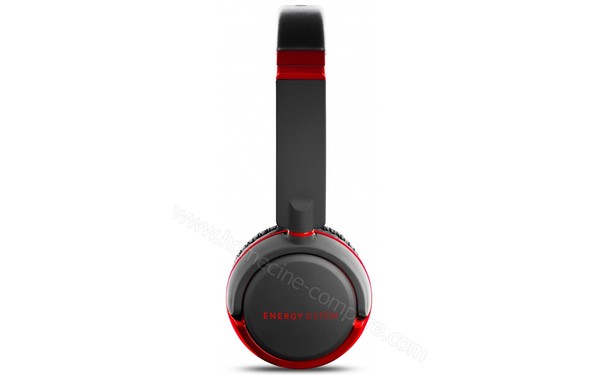 ENERGY SISTEM Energy MP4 DJ 2 Ruby Rouge - Vue de profil du Casque