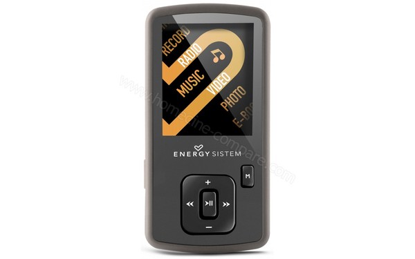 ENERGY SISTEM Energy MP4 Slim 3 Marron 8 Go - Vue de face