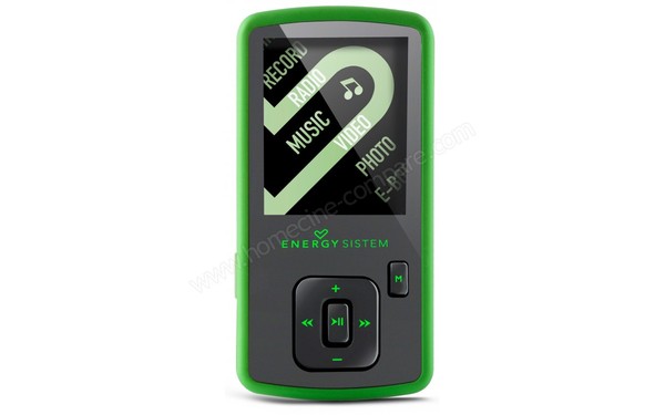 ENERGY SISTEM Energy MP4 Slim 3 Vert 8 Go - Vue de face