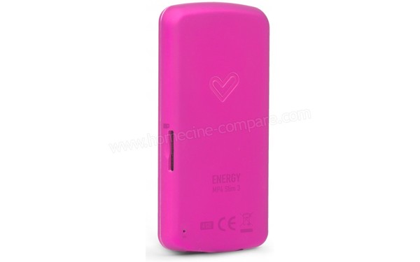 ENERGY SISTEM Energy MP4 Slim 3 Rose 4 Go - Vue de l'arri&egrave;re