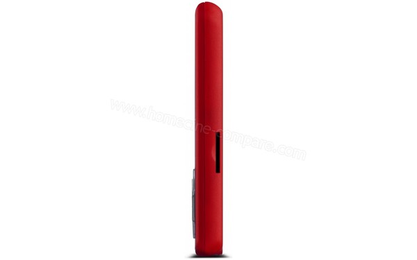 ENERGY SISTEM Energy MP4 Slim 3 Rouge 4 Go - Vue de profil
