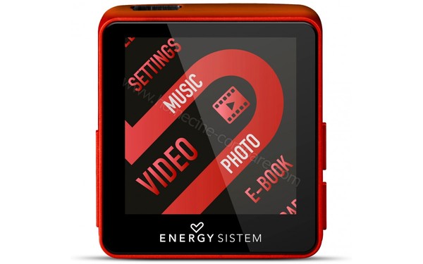 ENERGY SISTEM Energy Urban 2504 Rouge - Vue de face