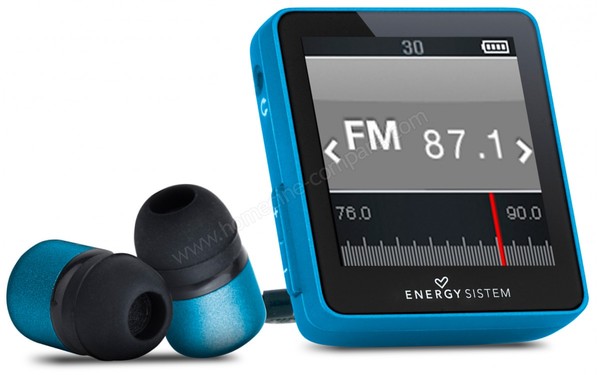 ENERGY SISTEM Energy Urban 2504 Turquoise - Mode FM + Ecouteurs