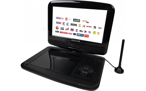 ESSENTIELB MobiliLive III TNT HD - Vue 3/4 droite (cr&eacute;dit : Boulanger)