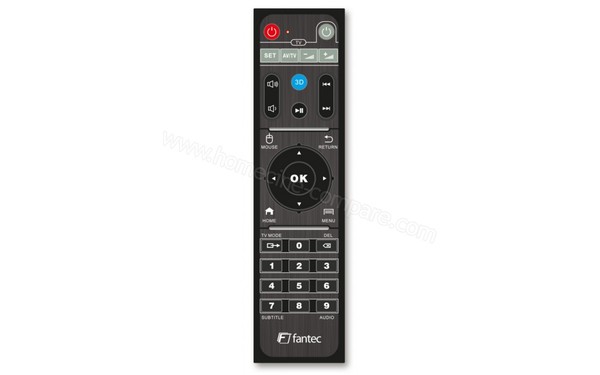 FANTEC 4KP6800 2 To - T&eacute;l&eacute;commande