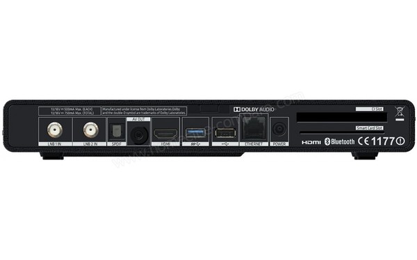 HUMAX HGS-1000S/IT - Vue de l'arri&egrave;re