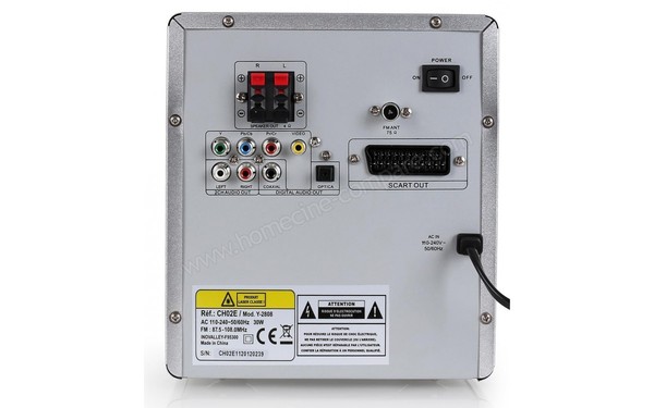 INOVALLEY CH02E - Connectique