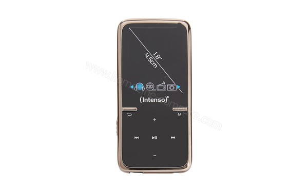 INTENSO Video Scooter Noir 8 Go - Vue de face