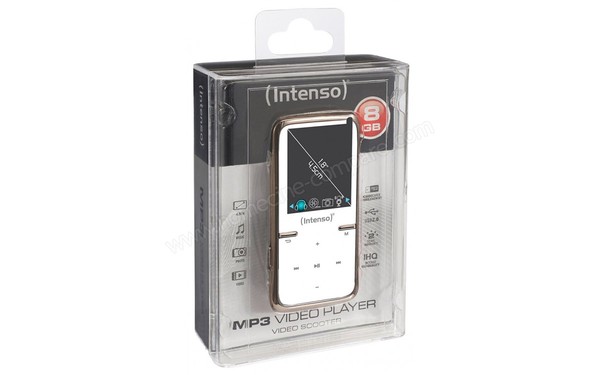 INTENSO Video Scooter Blanc 8 Go - Packaging