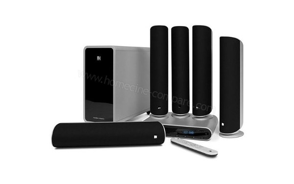 KEF KIT 570W Argent - Vue de face