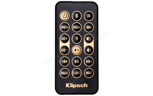 KLIPSCH RSB-8 - T&eacute;l&eacute;commande