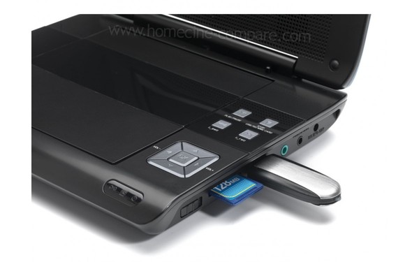 LENCO DVP-735 Gris - Zoom connectique