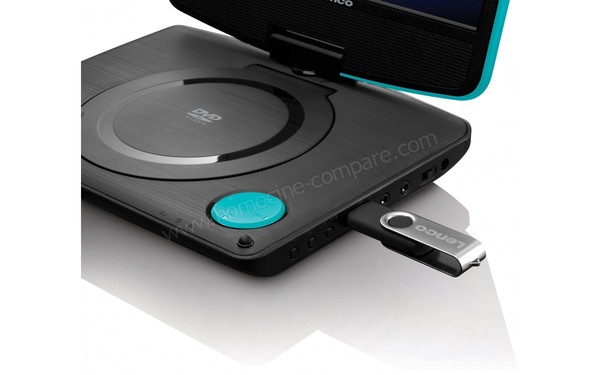 LENCO DVP-934 - Vue 3/4 droite rapproch&eacute;e