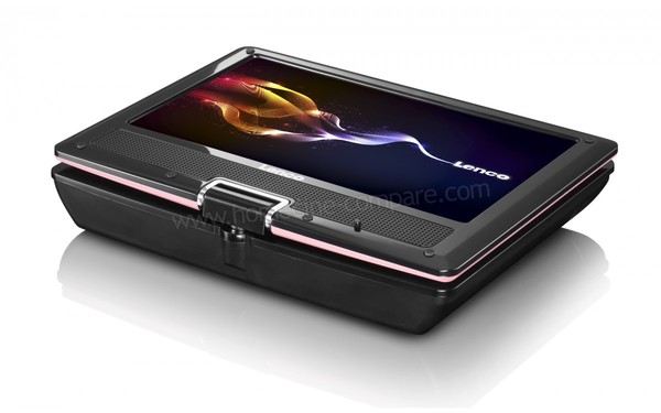 LENCO DVP-936 Rose - Ecran rabattable