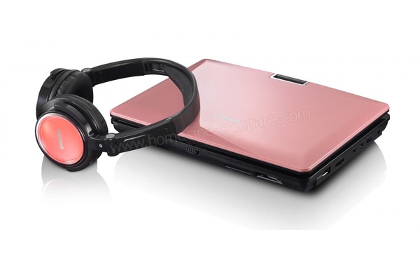 LENCO DVP-936 Rose - Position ferm&eacute;e