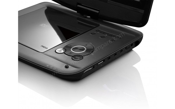 LENCO DVP-9412 - Zoom sur le c&ocirc;t&eacute; droit