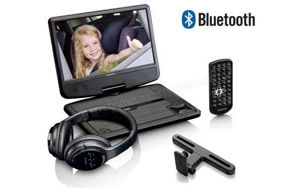 LENCO DVP-947BK - Vue 3/4 gauche