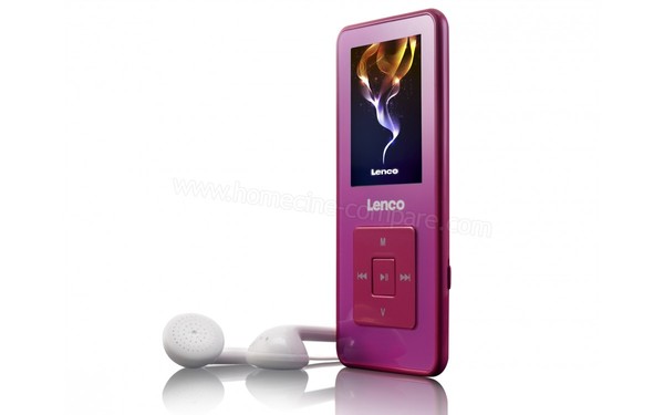 LENCO Xemio-656 Rose 4 Go - Vue 3/4 droit