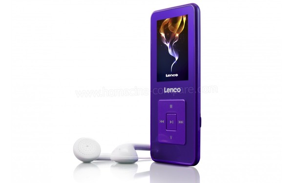 LENCO Xemio-656 Violet 4 Go - Vue 3/4 droit