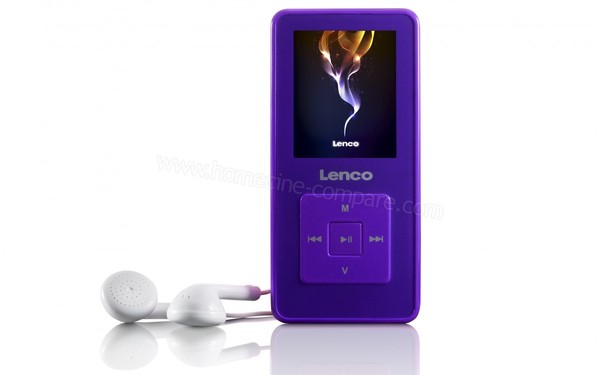 LENCO Xemio-656 Violet 4 Go - Vue de face