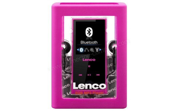 LENCO Xemio-760 BT Rose 8 Go - Packaging