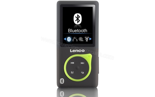 LENCO Xemio-767 BT Vert 8 Go - Vue de face