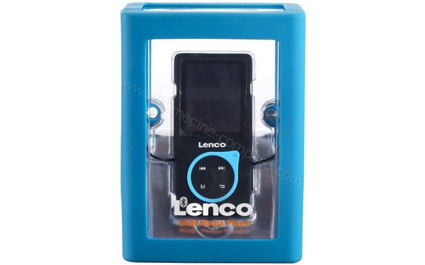 LENCO Xemio-767 BT Bleu 8 Go - Packaging - vue de face