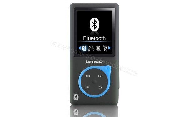 LENCO Xemio-767 BT Bleu 8 Go - Vue de face