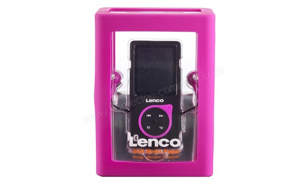 LENCO Xemio-767 BT Rose 8 Go - Packaging - vue de face