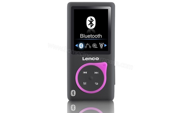 LENCO Xemio-767 BT Rose 8 Go - Vue de face